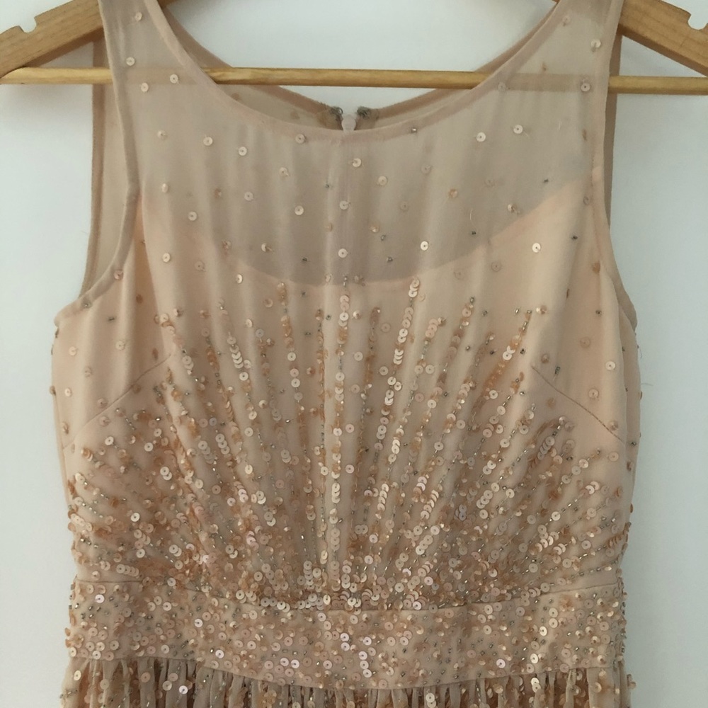 Decode 1.8 Peach and Sequin Gown